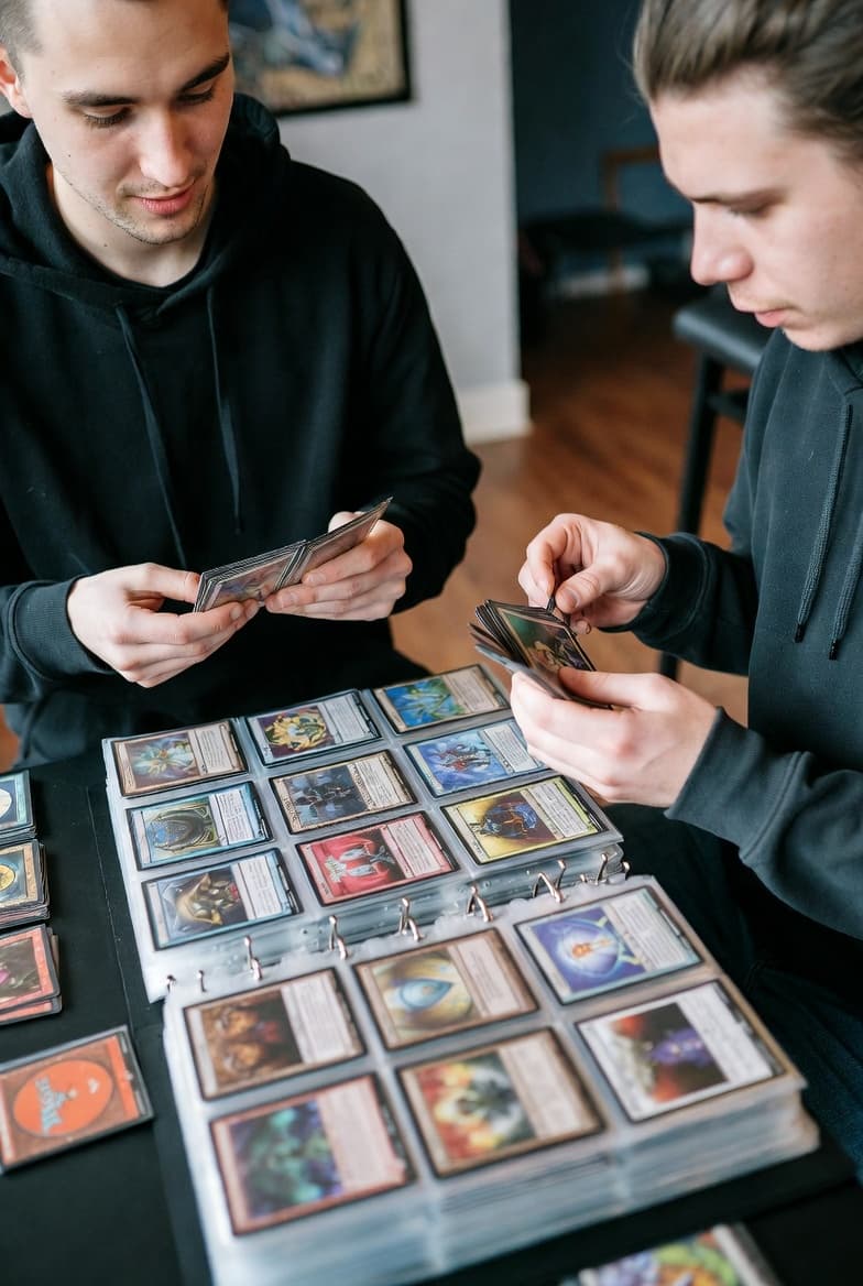 Trading card collection